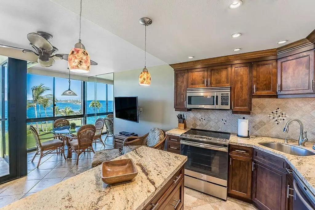 Spectacular Oceanfront Views With Split Ac -Wailea Villa Wailea  United States