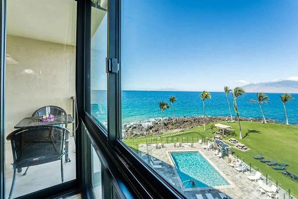 Spectacular Oceanfront Views With Split Ac -Wailea Villa Wailea